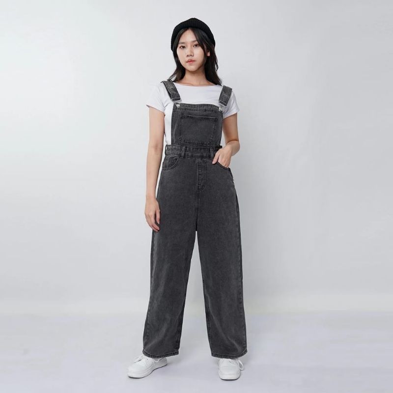 Baju Kodok Jumpsuit Jeans Jual OVERALL Jumpsuit Wanita/Baju Kodok - Main Image