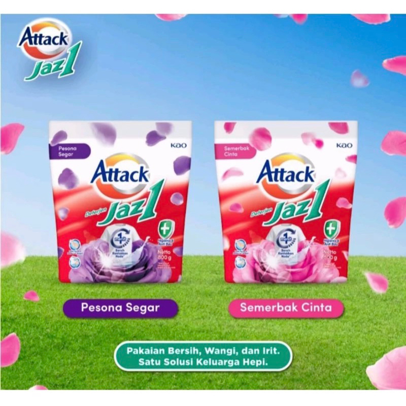 Jual ATTACK DETERJEN POWDER SOFTENER 1,4kg | Shopee Indonesia