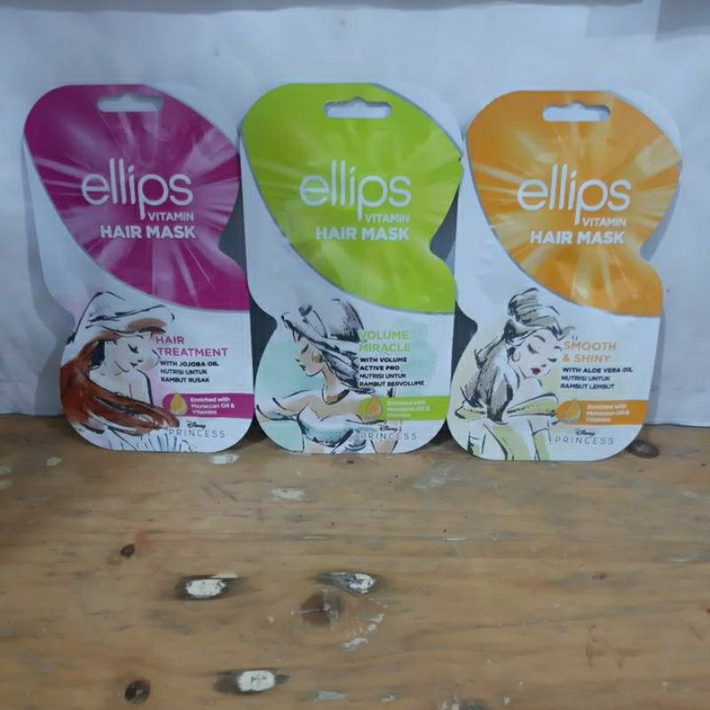 Jual Ellips Vitamin Hair Mask 20 gr Masker Rambut | Shopee Indonesia