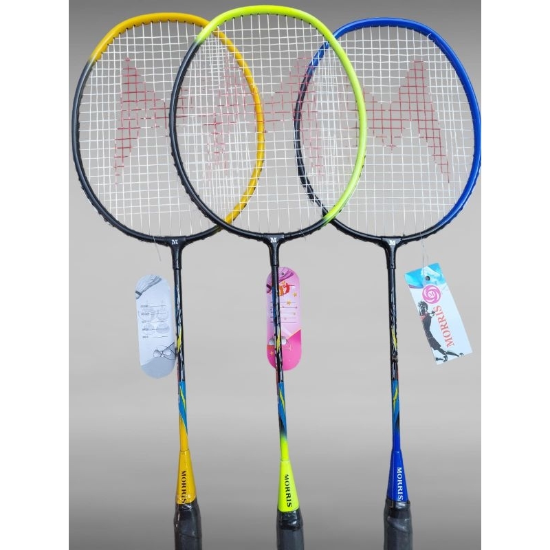 Jual (TERMURAH) RAKET BADMINTON MORRIS FRAME TEBAL BANYAK WARNA ...