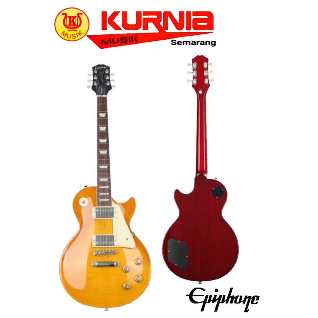 Jual Epiphone Les Paul Standard 50s LMB (Lemon Burst) Shopee Indonesia