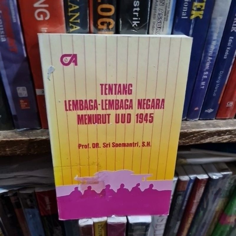 Jual Tentang Lembaga Lembaga Negara Menurut UUD 1945 By Prof Dr Sri ...