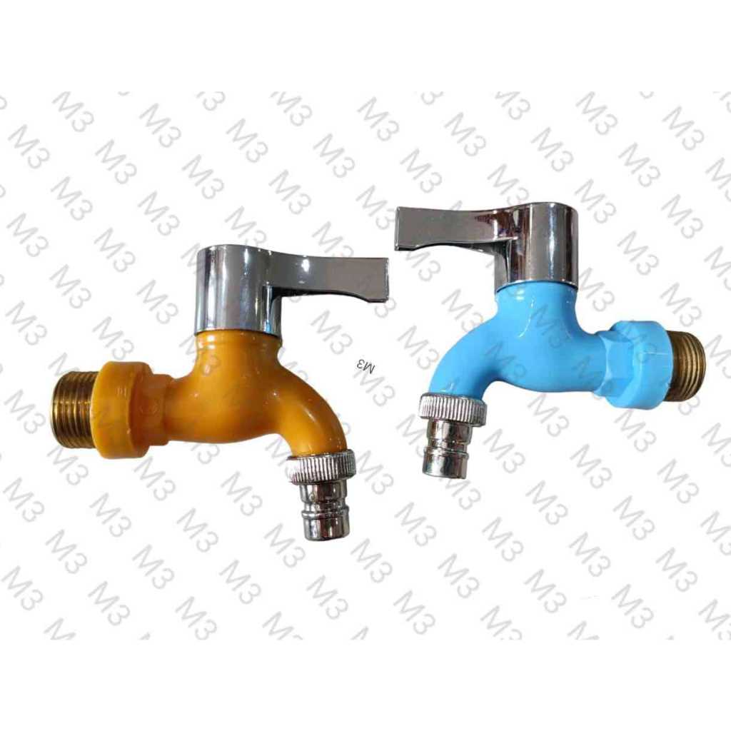 Jual KERAN AIR PVC 3/4 INCH / KERAN AIR TEMBOK / KERAN AIR DINDING 3 ...