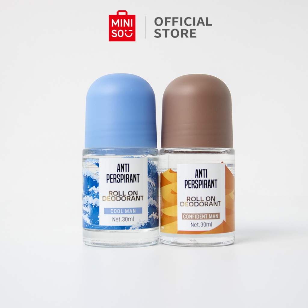 Jual MINISO Deodorant Pria AntiPerspirant Roll On Deodorant for Men