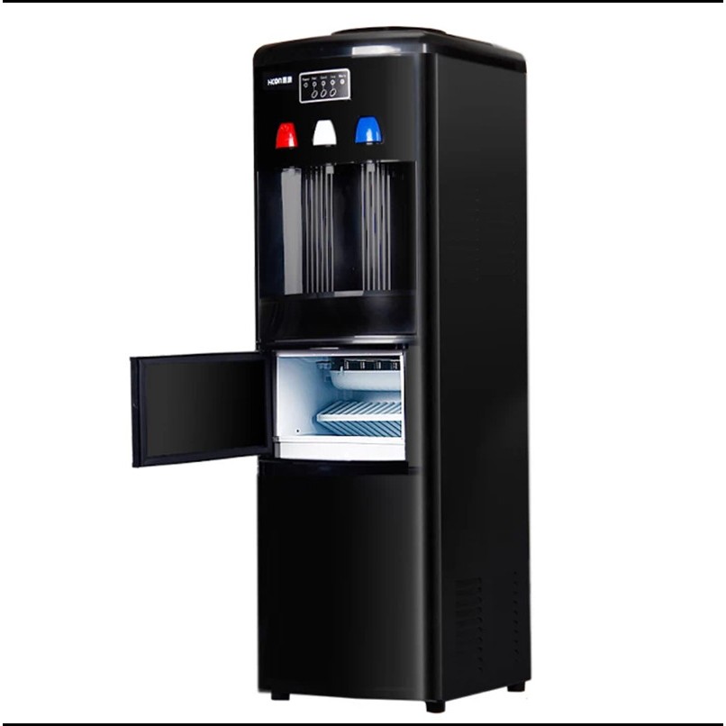 Jual Hicon mesin es batu Dispenser ice maker Cube Machine 3in 1 HZB 15