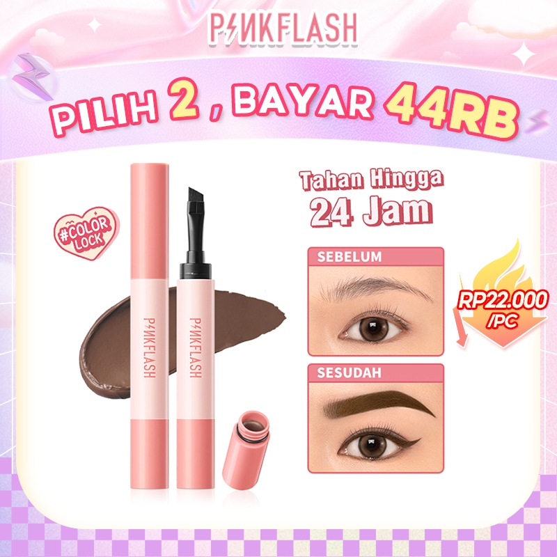 Jual PINKFLASH Waterproof Eyebrow Pomade Cream High Pigment Eye Brow ...