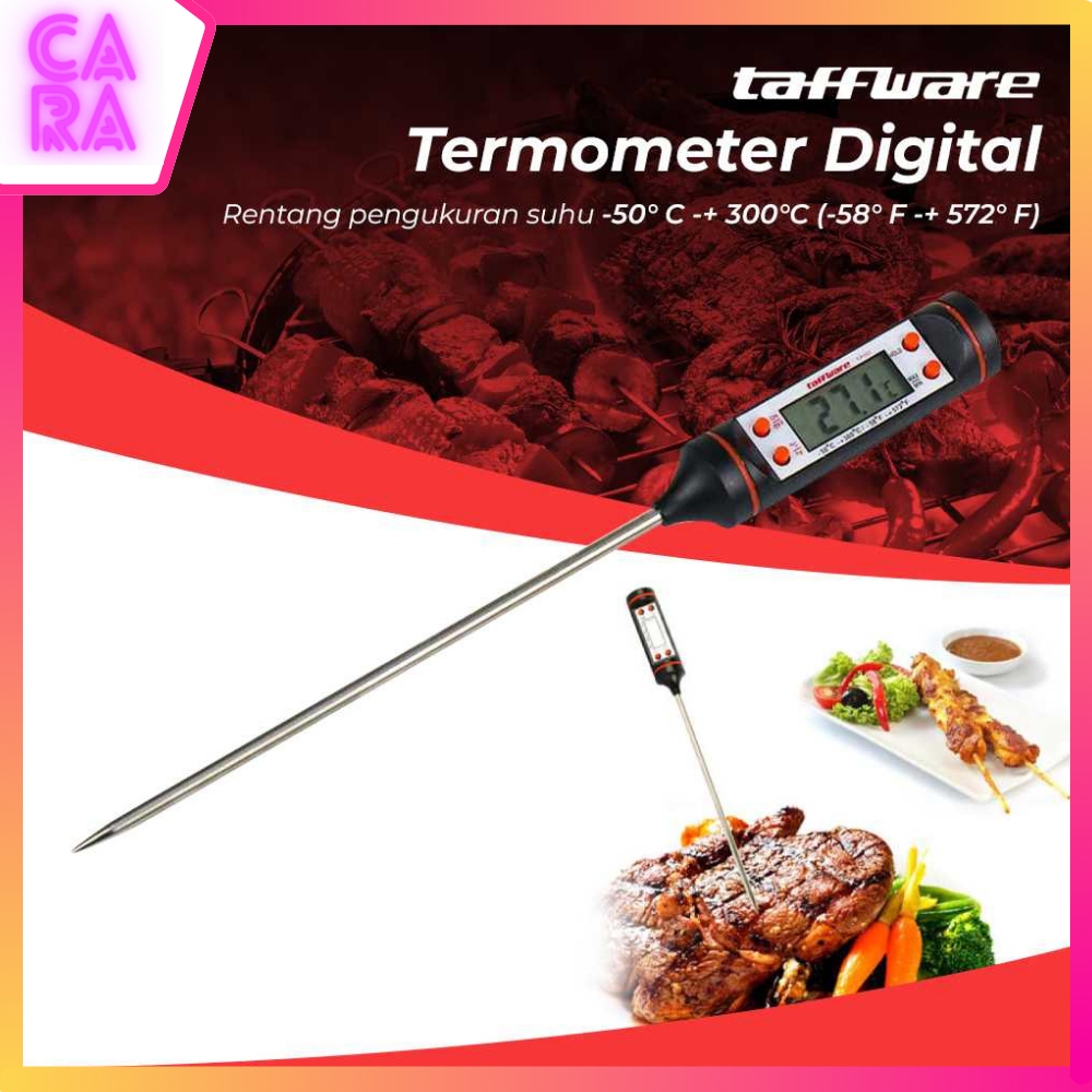 Jual Termometer Pengukur Suhu Makanan Daging Kopi Susu TP101 | Shopee ...