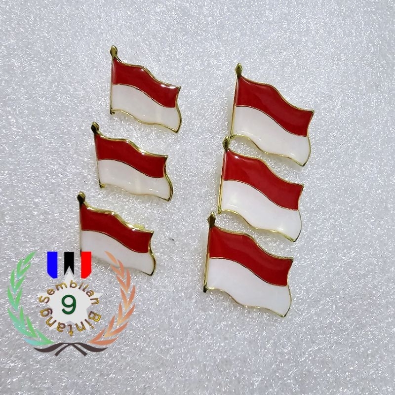 Jual Pin Bendera Merah Putih Berkibar | Shopee Indonesia