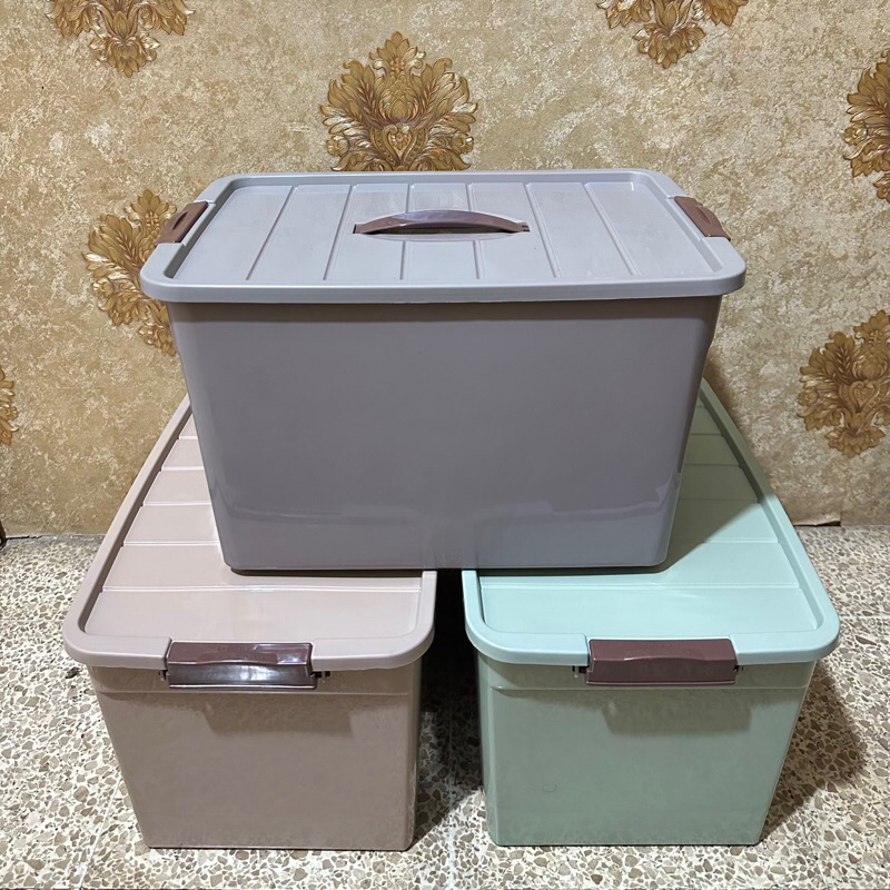 Jual CONTAINER BOX SERBAGUNA BALI 17L & 30L COKLAT MURAH | Shopee Indonesia