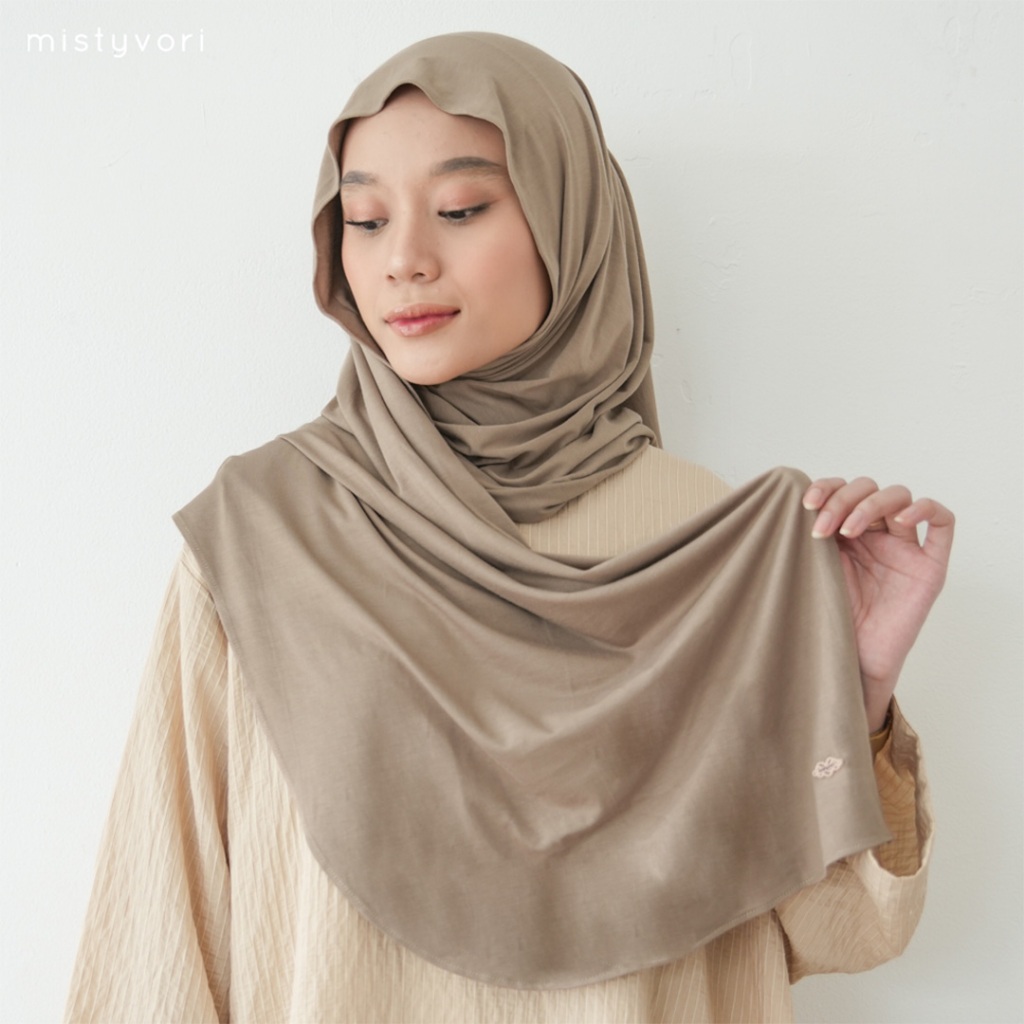 MISTYVORI Sheenar Pashmina Kaos Rayon Premium