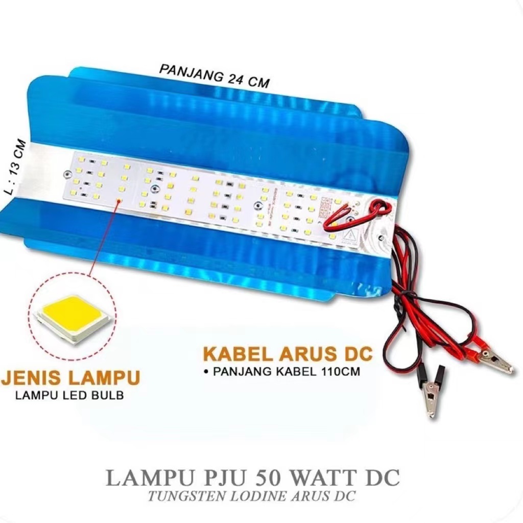 Jual Lampu Sorot Flood Light 220V 50W Cool White dan kunig Super Terang