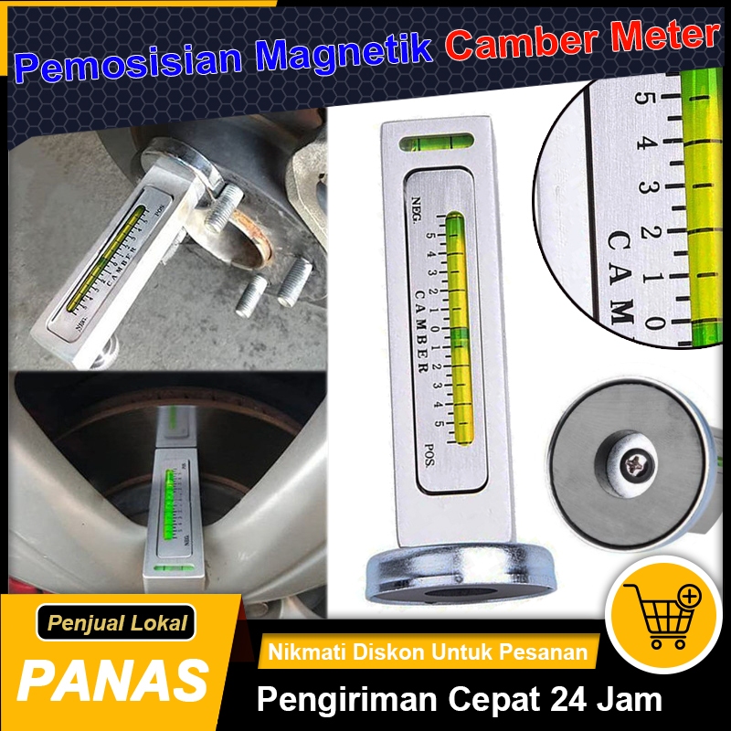 Jual Nippy Magnet empat roda pemosisian level meter pemosisian magnetik ...