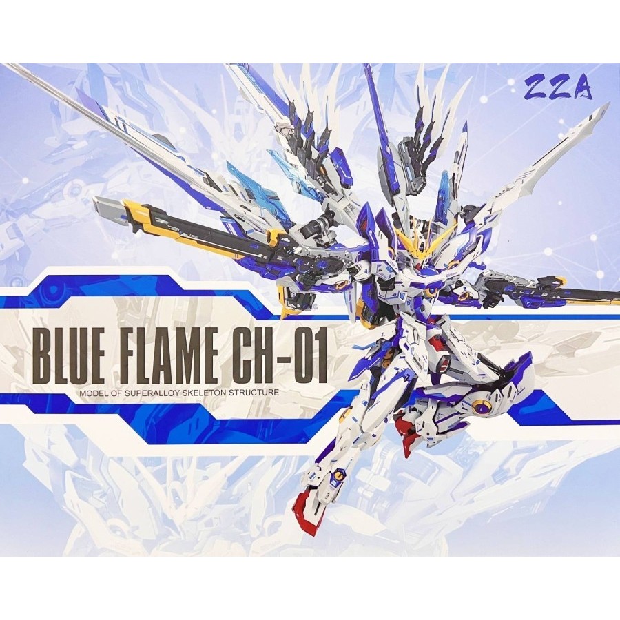 Jual MODEL KIT ZA MODEL 1/100 BLUE FLAME | Shopee Indonesia