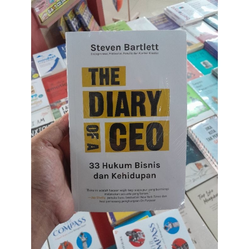 Jual BUKU THE DIARY OF A CEO 33 HUKUM BISNIS DAN KEHIDUPAN - STEVEN ...