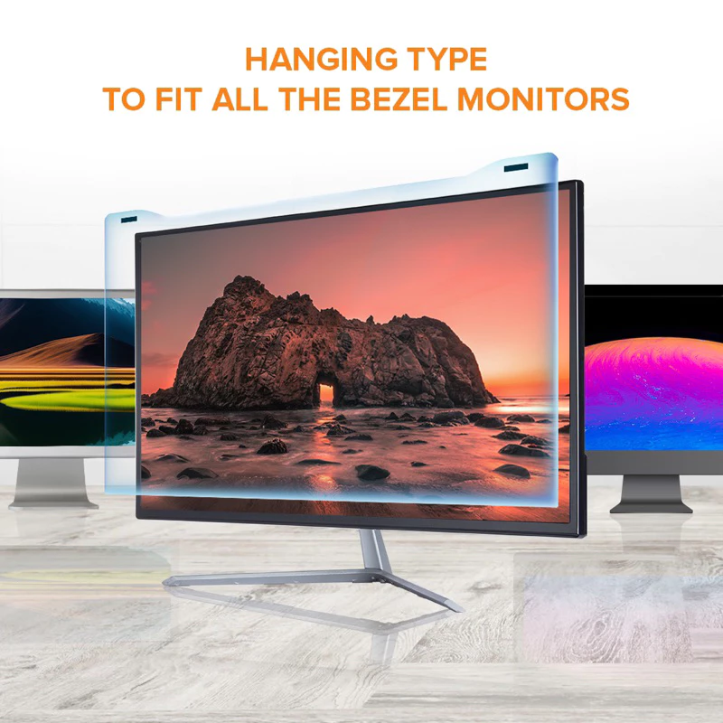 Anti Blue Light dan Radiasi UV untuk Monitor 20-27 inch Jaga Kesehatan Mata Anda Type Gantung