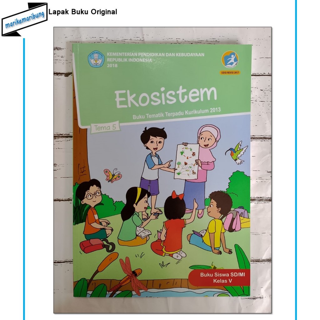Jual Buku Siswa Tematik Kelas 5 SD/MI Tema 5 Ekosistem Kur 2013 Revisi ...