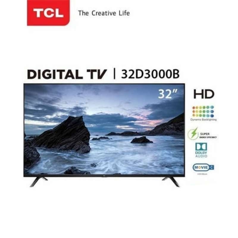 Jual TCL LED 32D3000 Digital TV 32 Inch HD | Shopee Indonesia