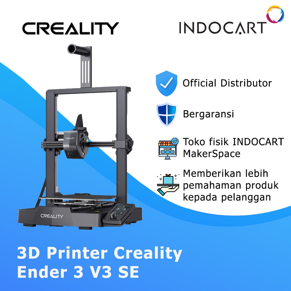 Jual 3D Printer Unit Creality Ender 3 V3 SE Versi Terbaru Garansi Resmi