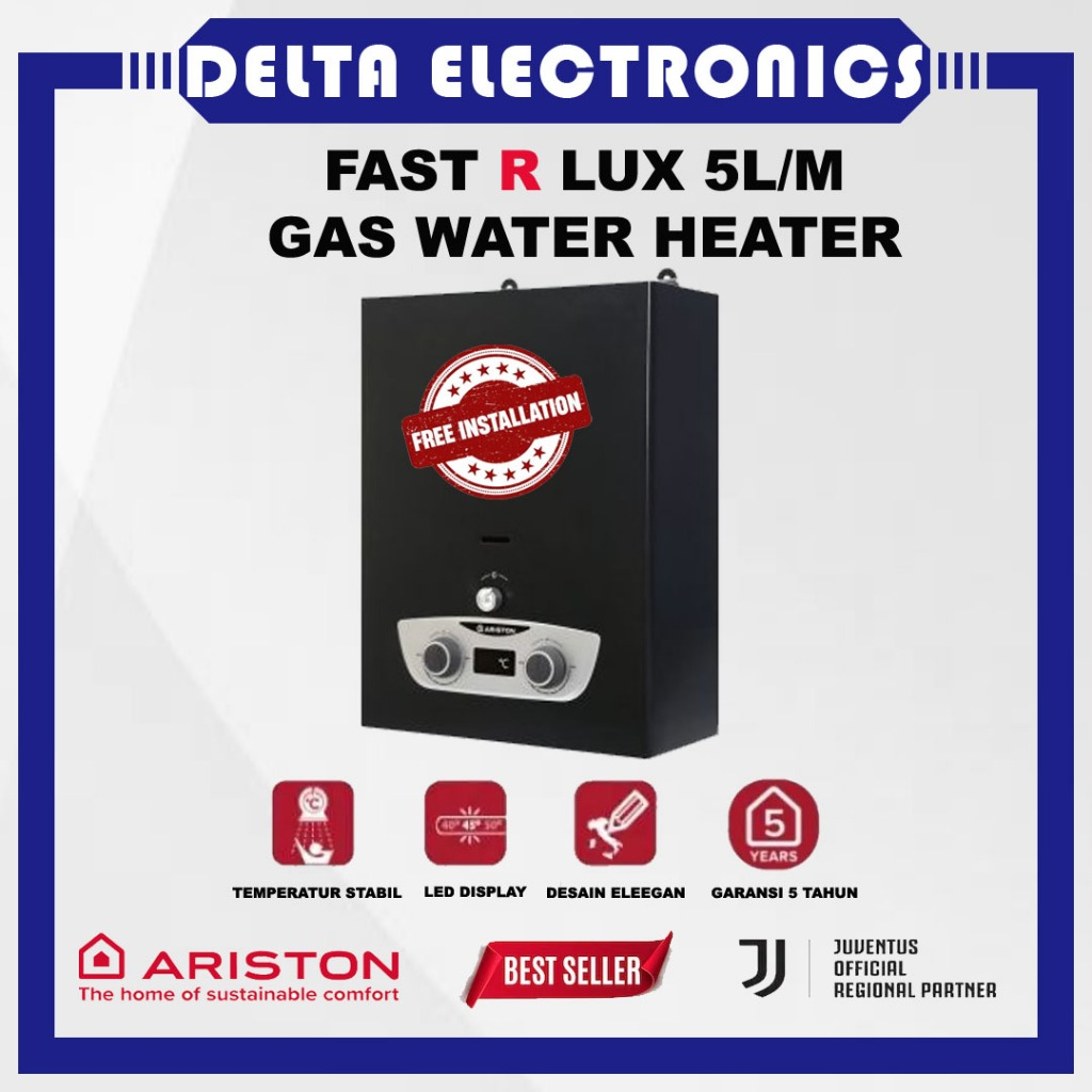 Jual Ariston FAST R LUX Gas Water Heater | Shopee Indonesia