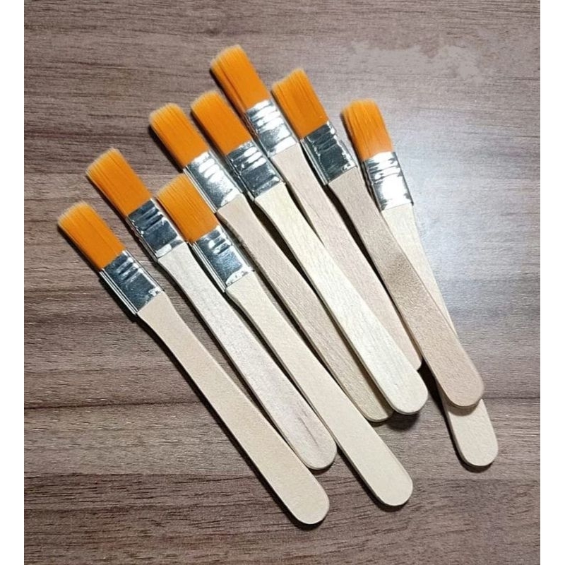 Jual Kuas Nylon / Kuas Lembut no. 1 (lebar 1cm) dan no.4 ( | Shopee ...
