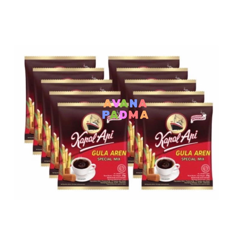 Jual Kopi Kapal Api Special Mix Gula Aren Renceng Sachet Gx