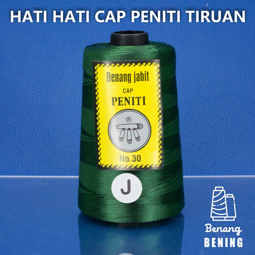 Jual Benang Nylon No D Cones Cap Peniti Warna J Hijau