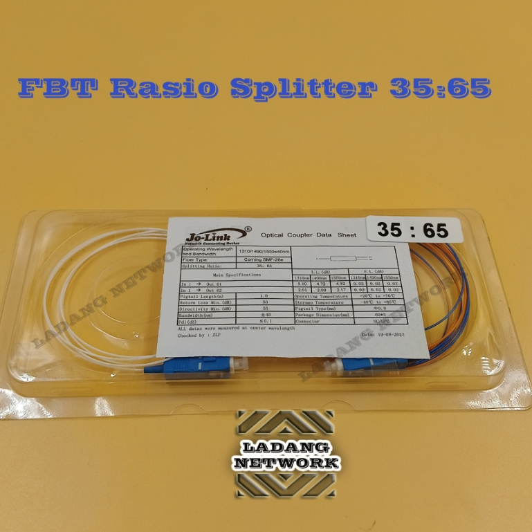 Jual FBT Rasio Splitter opsional 01:99 sd 50:50 (1 koli isi 50 pcs ...
