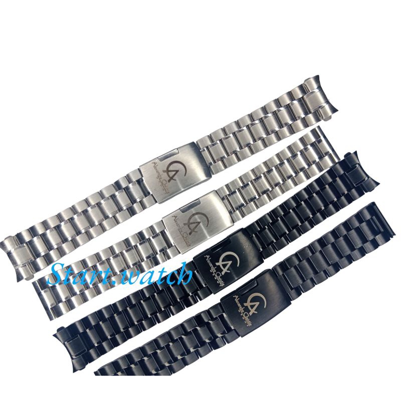 Jual Tali/Strap Jam Tangan Alexandre Christie Model Rante Jam Tangan ...