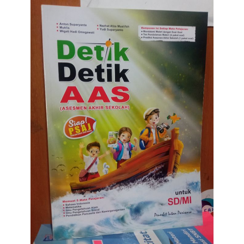 Jual Buku Detik Detik Aas Asesmen Akhir Sekolah Untuk Sd Original Pluss Kunci Jawaban