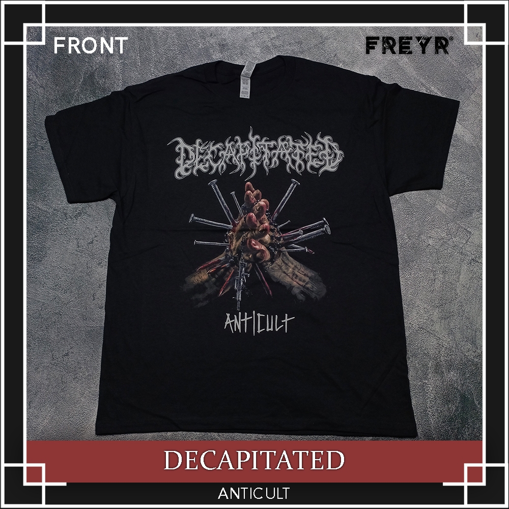 Jual Kaos Band Decapitated - Anticult Original | Shopee Indonesia