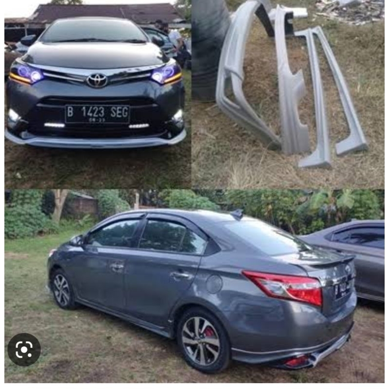 Jual Bodykit vios gen 3 model TRD Shopee Indonesia