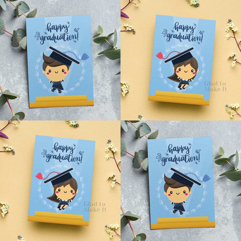 Jual kartu ucapan wisuda graduation perempuan pria | Shopee Indonesia