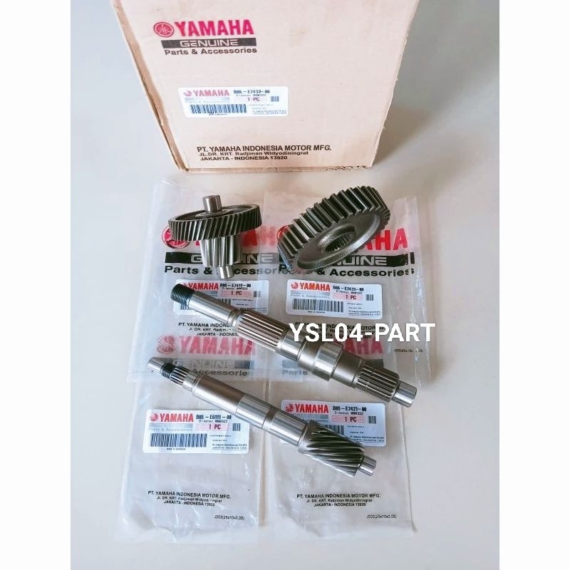Jual GIGI RASIO B65 GIGI RASIO SET YAMAHA AEROX ALL NEW AEROX LEXI ORI ...