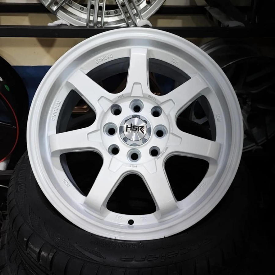 Jual Velg mobil Warna putih ring 15 untuk yaris mobilio etios dll HSR ...