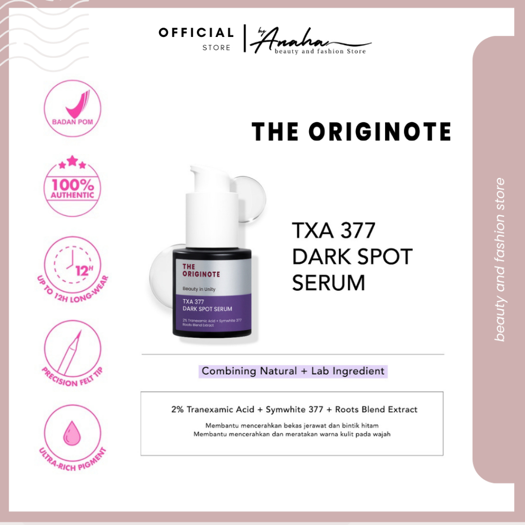 Jual ANH || THE ORIGINOTE TXA 377 Dark Spot Serum | Shopee Indonesia