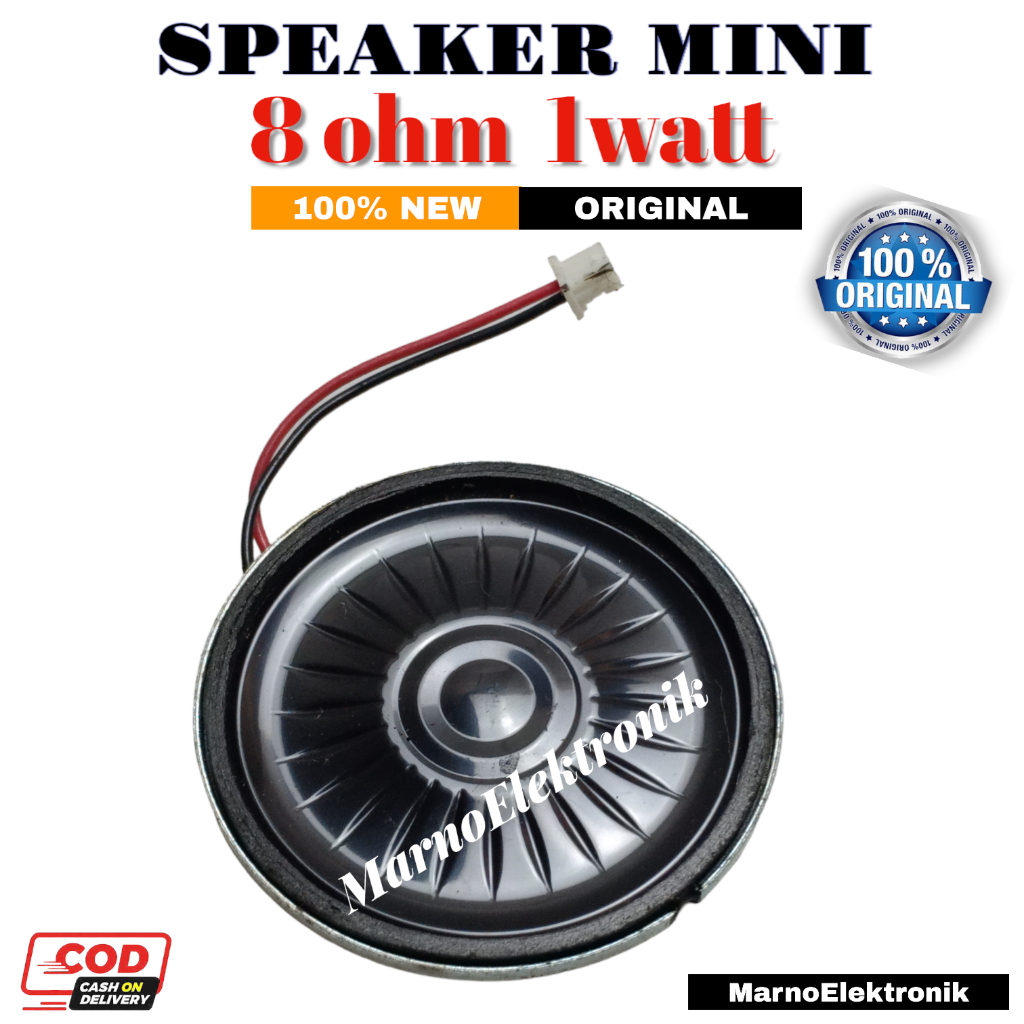 Lautsprecher 5.7cm 8 Ohm - Mini Speaker K 57 FL Für Elektronik