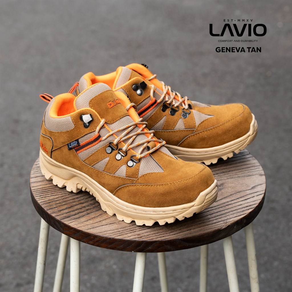 Jual Lavio Sepatu Pria Safety Keren Original Best Quality Geneva Low ...