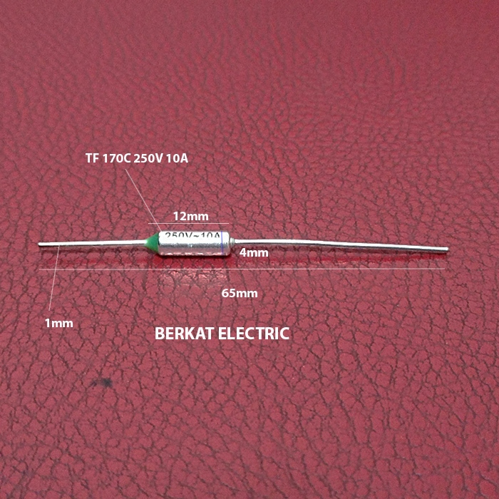 Jual Thermofuse Thermal Fuse Sekering Suhu 170c 10A 220V | Shopee Indonesia
