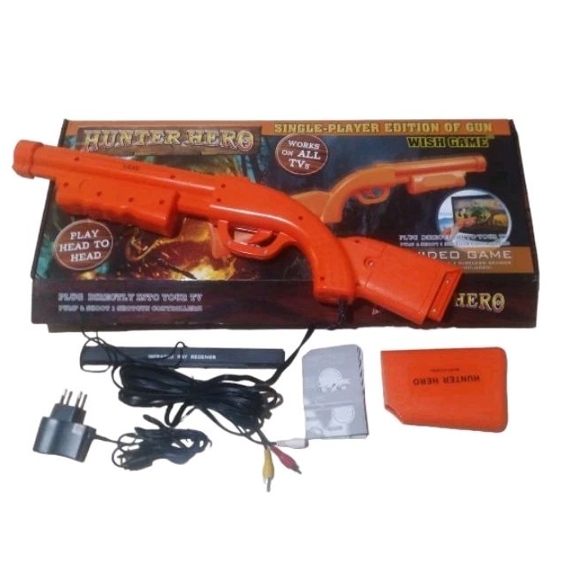 Jual HERO HUNTER (SHOTGUN TV VIDEO CONSOLE GAME) single pkayer MAINNAN ...