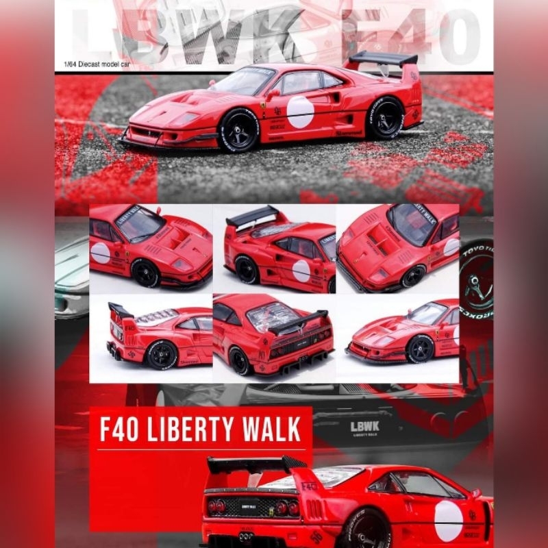 リバティーウォーク LBWK オートサロンセット ジオラマ inno64