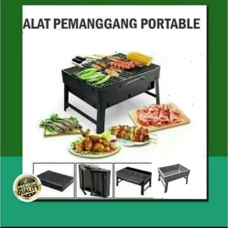 Jual Alat Panggangan Sate Portable Lipat Pemanggang Atau Alat Tempat