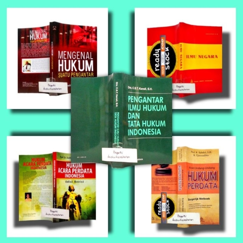 Jual Buku Seri Hukum Bebas Pilih Hukum Acara Pidana Acara Perdata