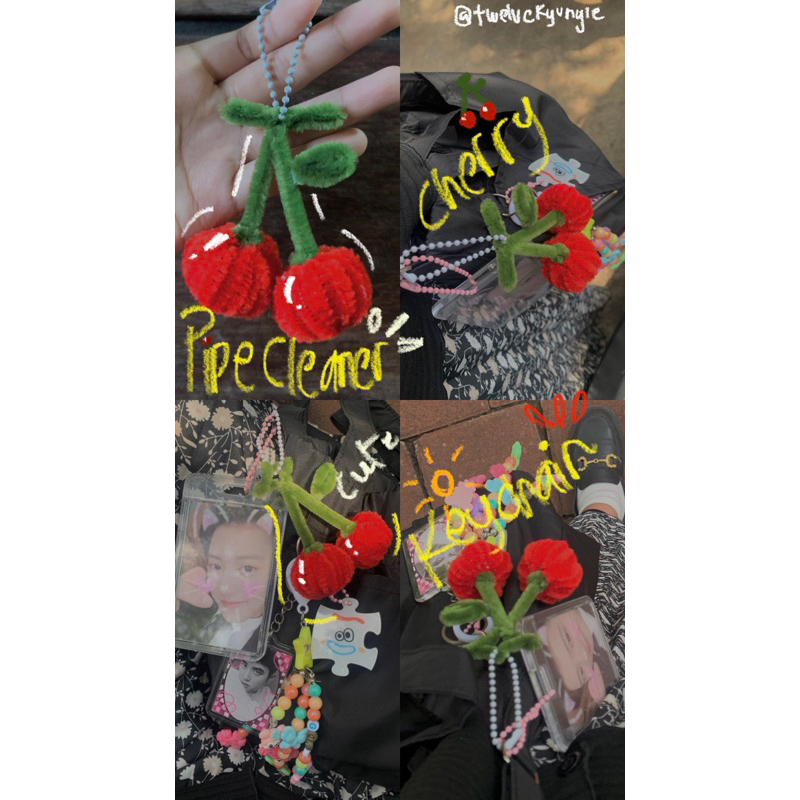 Jual Pipe Cleaner Cherry Keychain Shopee Indonesia