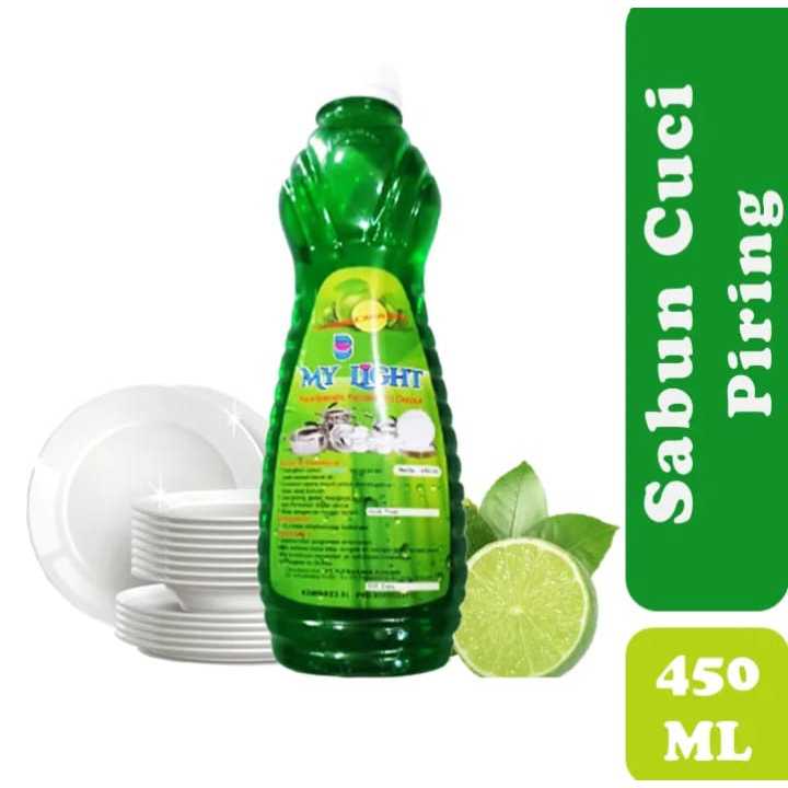 Jual Sabun Cuci Piring My Light Aroma Jeruk Nipis Kemasan Botol 450 Ml Peralatan Pencuci 