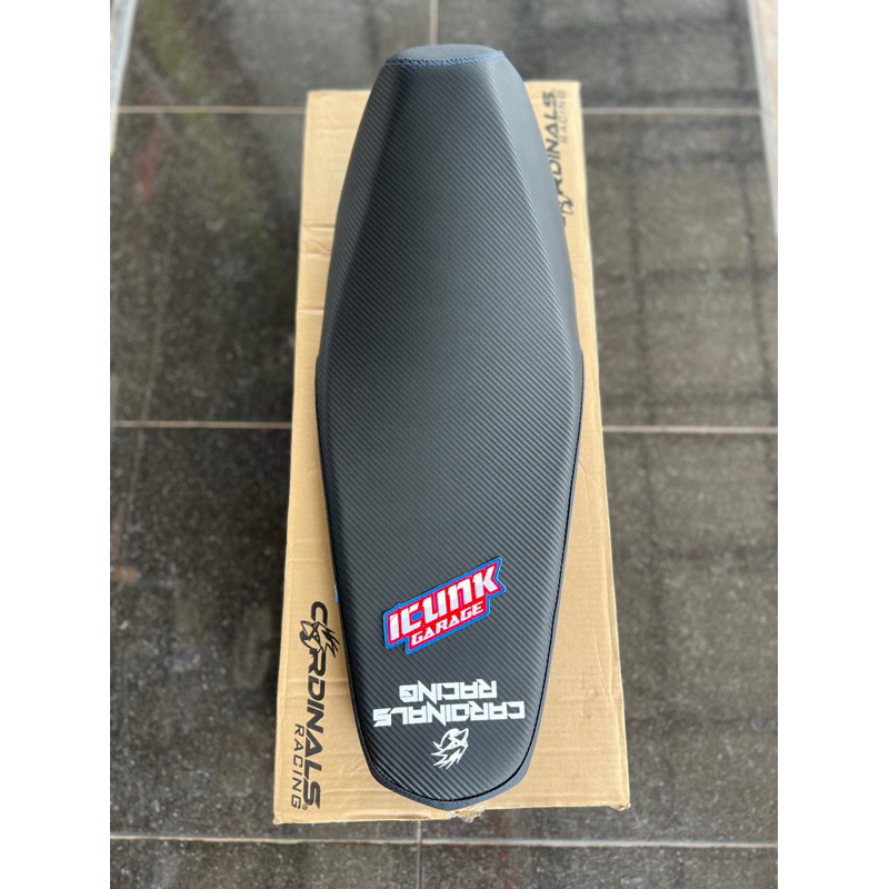 Jual jok sadel CARDINALS RACING MX KING road race harian jok carbon ...
