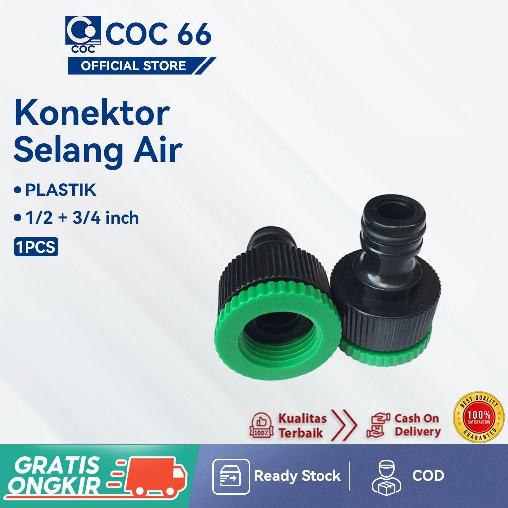 Jual Tap Adapter Konektor Drat Dalam Inch Sambungan Kran Ke Selang Air Mm Quick