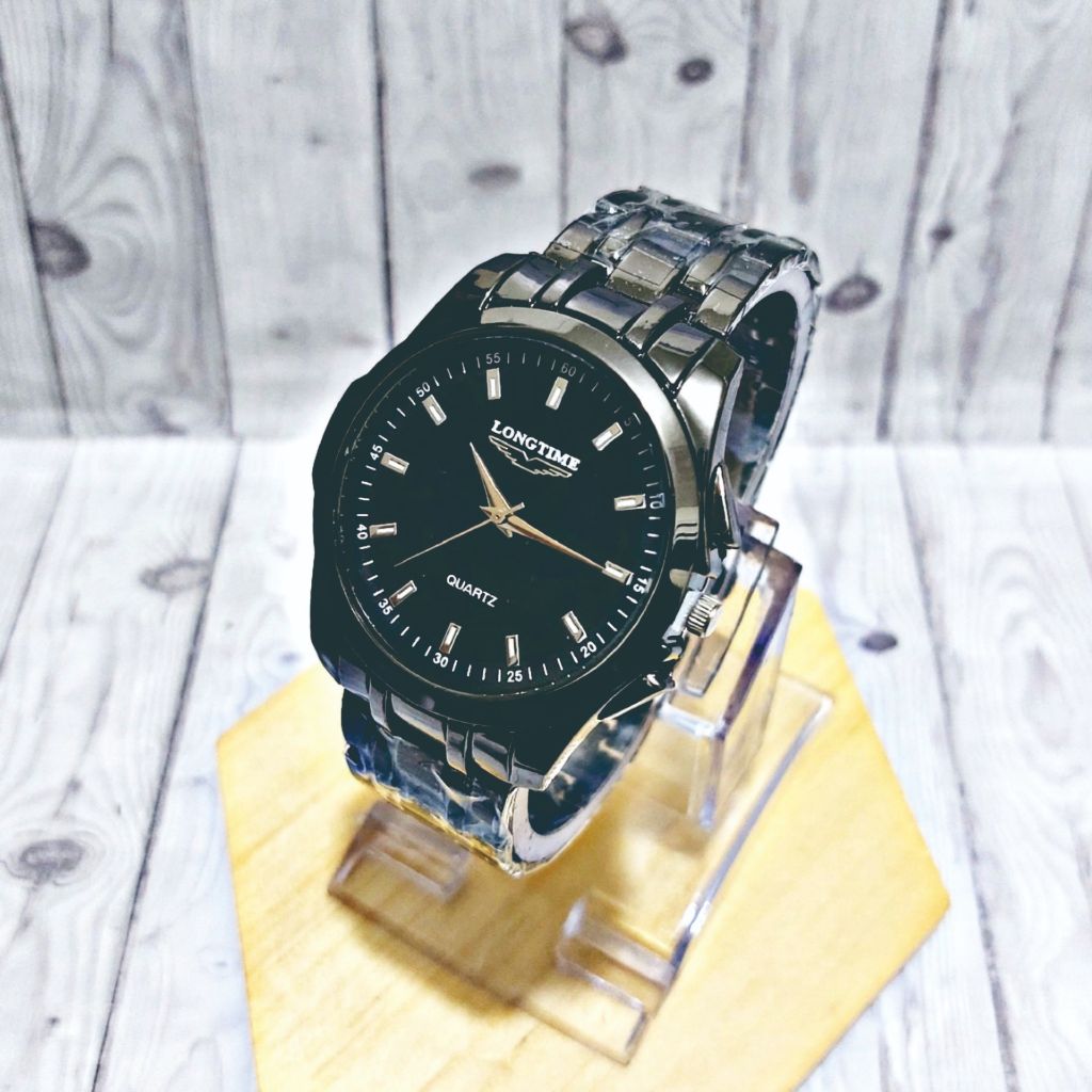 Jual Cod Jam Tangan Longtime Pria 886 Original Full Stainlesstel