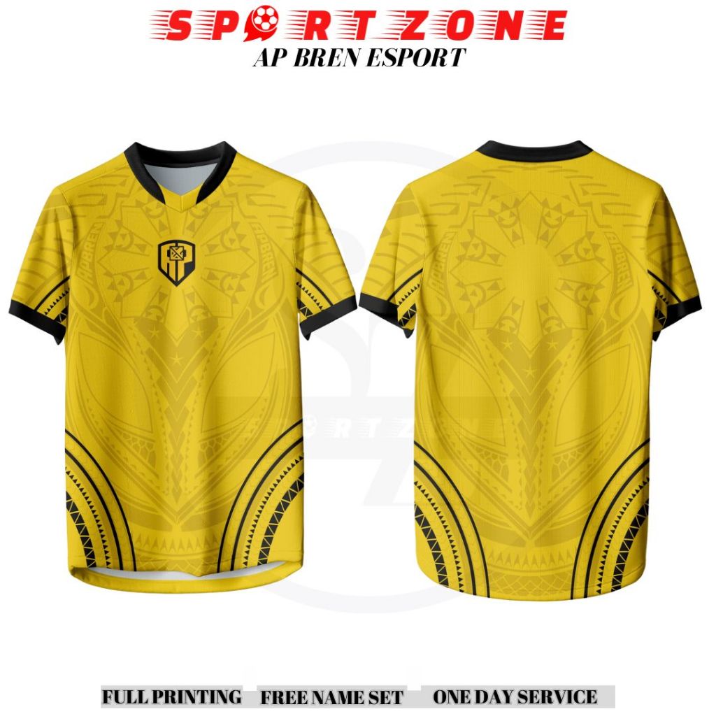Jual Jersey gaming esport AP BREN Terbaru 20232024 Full Printing