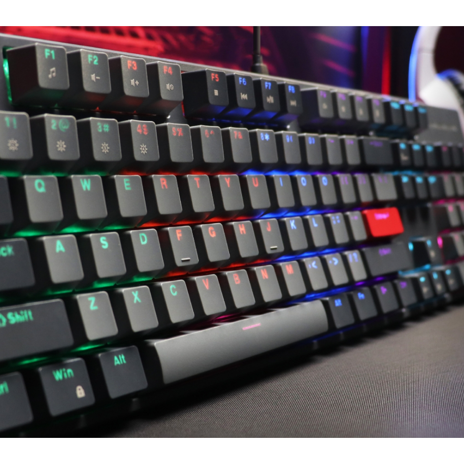 Jual Keyboard gaming rexus mechanical wired usb type-c 104 keys ...