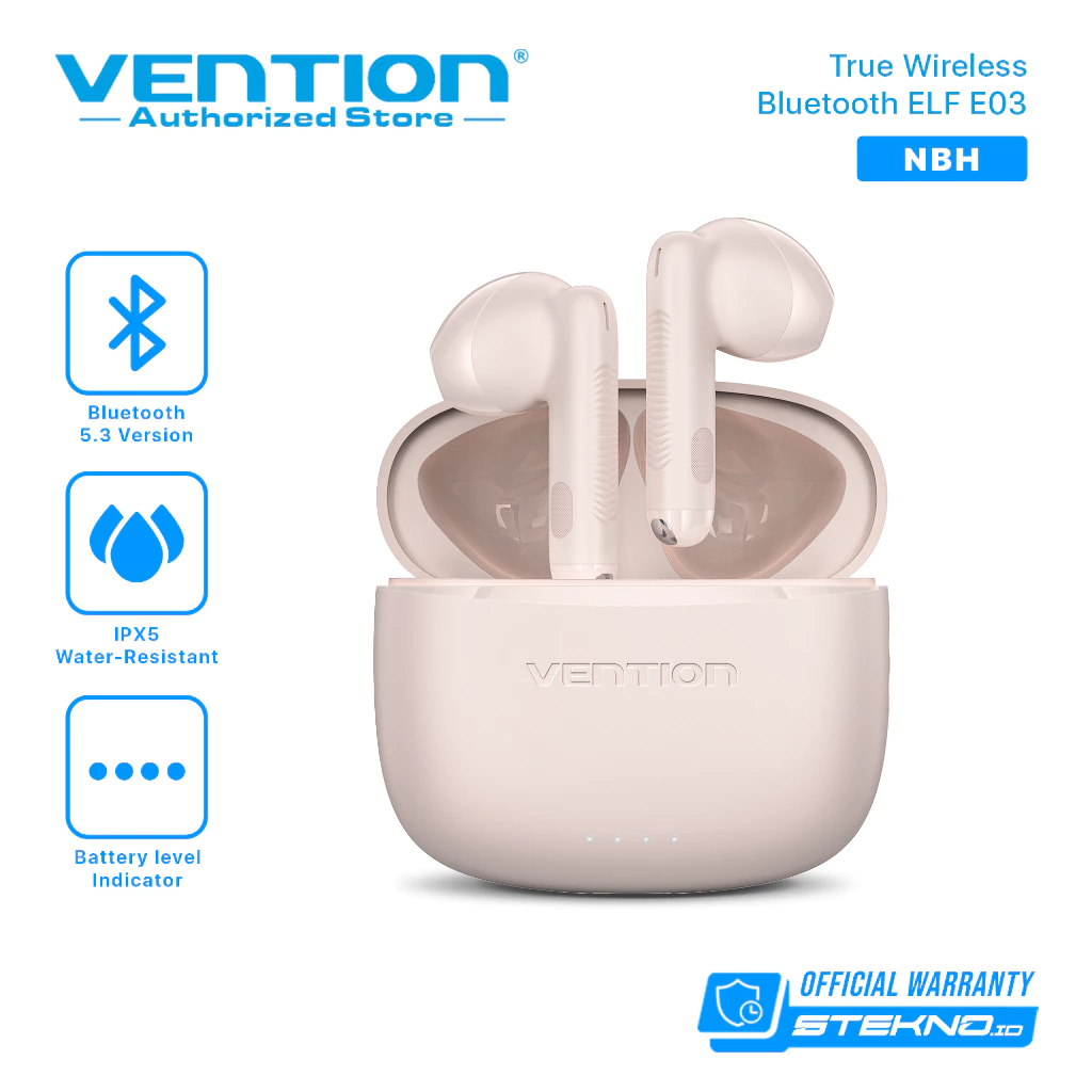 Vention TWS Headset Bluetooth Wireless Earphone Elf E03 Series